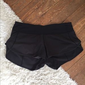 LULULEMON speed shorts